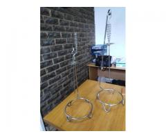 ESPETADA STANDS WITH SPIKES IN STAINLESS STEEL