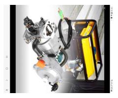 Generator gas conversion kit