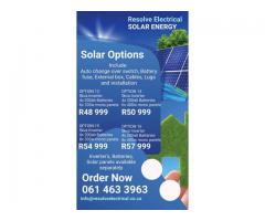 Installation of Solar and Backup systems