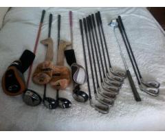 2 sets of Golf clubs