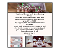 Cupping/Hijima wet or dry