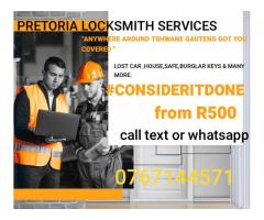 PRETORIA LOCKSMITH SERVICES
