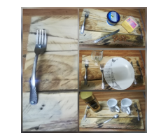 Rustic 3-in-1 Serving/Cheese/TV Tray