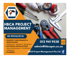 Property Renovations, Maintenance, Electrical Installations, Plumbing