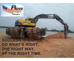 Plant rental | Dam Cleaning Equipment for hire
