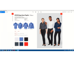 Corporate clothing and winter gear branded