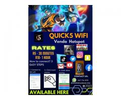 Quick5 Wifi Vendo Hotspot
