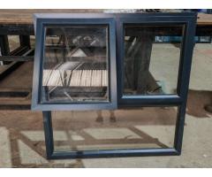 Aluminium windows 1000mmx1000mm Charcoal